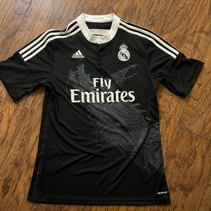 Adidas Yohji Yamamoto x Real Madrid dragon jersey.